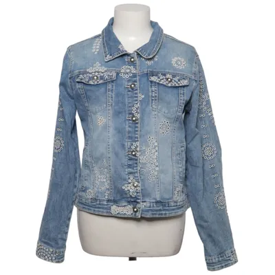 Jeansjacke (Blau) von Zac & Zoe Baumwolle, Elasthan