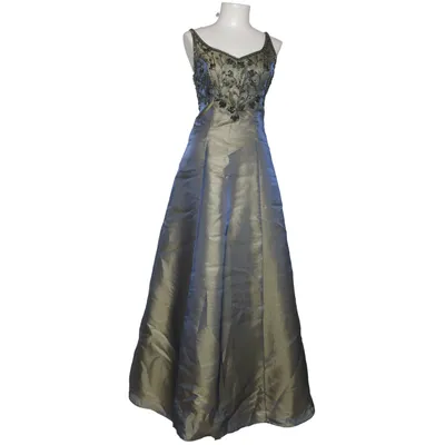 Evening gown (Purple, Gold) from Alexandria Polyester