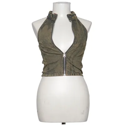 Halter neck top (Blue, Multicolored) from Collusion