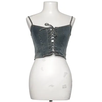 Crop top (Ramona) van Mogul Katoen, Elastaan