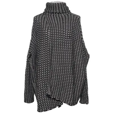 Poncho (Svart, Vit) från Dvf Ull