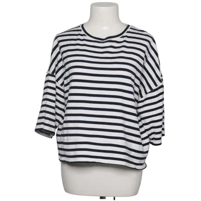 T-shirt (Wit, Zwart) van Zara Katoen