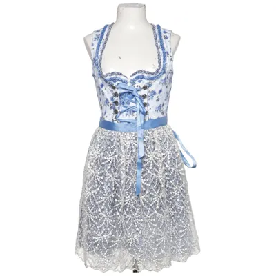 Dirndl (Blauw, Wit, Meerkleurig) van Krüger Madl Katoen