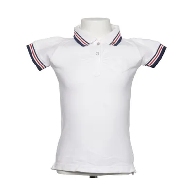 Pikétröja (Vit, Blå, Röd) från Bengh Per Principesse Bomull