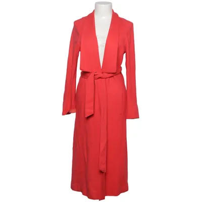 Coat (Red) from Marc Cain Polyester, Wool