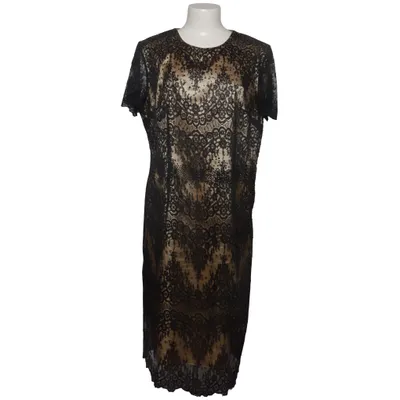 Robe (Noir, Beige) de Odrella Polyester, Viscose