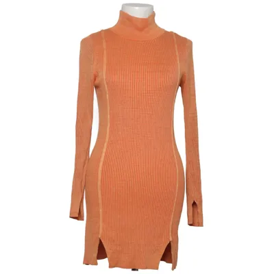 Jurk met col (Oranje) van ASOS Design Katoen, Viscose