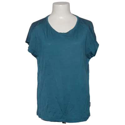 T-shirt (Blå) från Löffler Lyocell, Ull