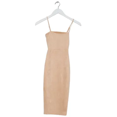 Jurk (Beige) van Oh Polly Elastaan, Polyester