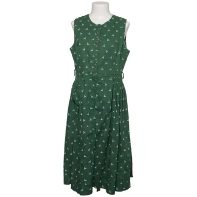 Dirndl (Green, White) from Almsach Cotton