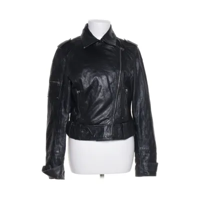 Bikerjacka (Svart) från Gian Mori Skinn, Polyester