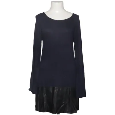 Kleid (Blau, Schwarz) von It Hippie Acryl, Angora, Wolle