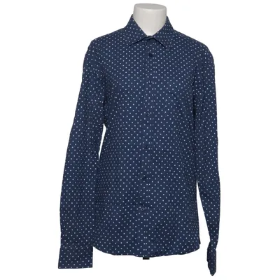 Shirt (Blue, White) from Mishumo Cotton, Elastane