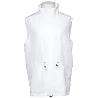 Gilet d'extérieur (Blanc) de Trigema Coton, Polyamide, Polyester