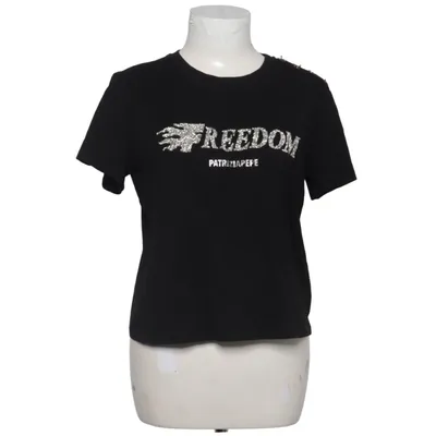 T-shirt (Zwart) van Patrizia Pepe Katoen