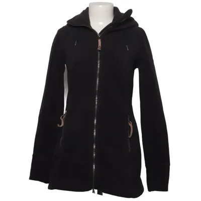 Fleece jacket (Black) from Polarino Polyester