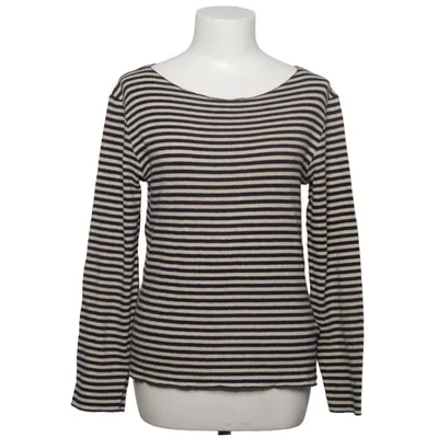 Langærmet t-shirt (Blå, Hvid) fra Zenggi Amsterdam Akryl, Bomuld, Elastan, Polyamid, Polyester, Viscose