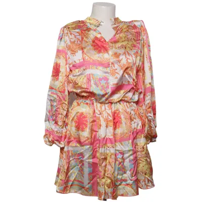 Klänning (Rosa, Gul, Flerfärgad) från Dani Elastan, Polyester
