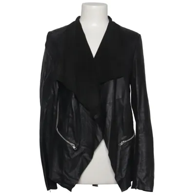 Jacka (Svart) från Warehouse Bomull, Skinn, Polyester