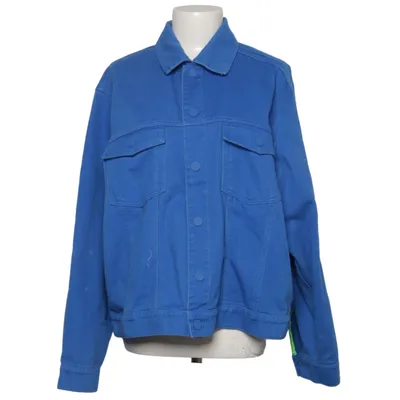 Spijkerjas (Blauw) van Adidas x KseniaSchnaider Katoen