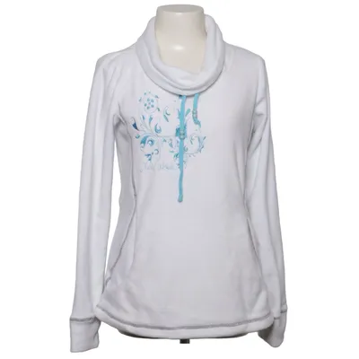 Turtleneck (White, Blue) from Maui-Wowie Polyester