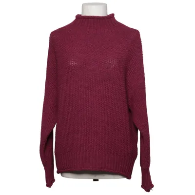 Strickpullover (Lila) von V Milano Alpakawolle, Polyester