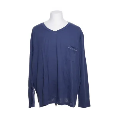 Pajama shirt (Blue) from Enrico Mori Cotton