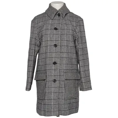 Coat (Black, White) from Sfera Casual Acrylic, Polyamide, Polyester, Viscose