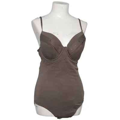 Badpak (Grijs) van Beach Wave Elastaan, Polyamide