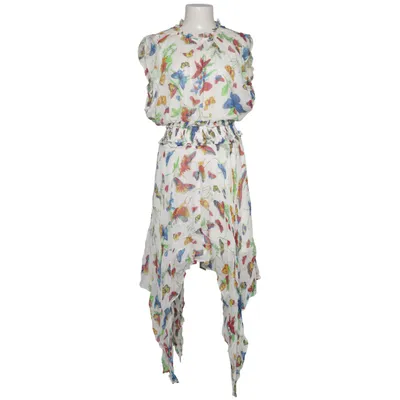 Robe (Blanc, Multicolore) de The Kooples Polyester, Viscose