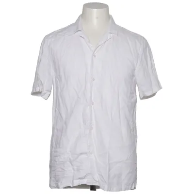 Korte mouwen shirt (Wit) van New Look Men Linnen, Viscose