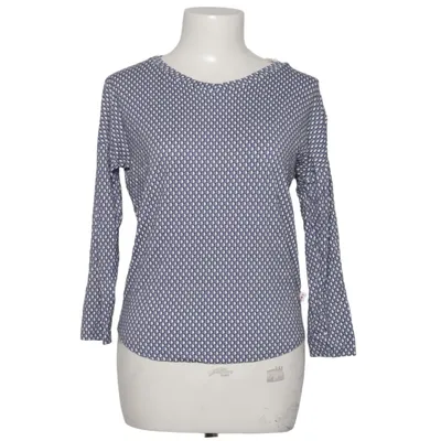 Long sleeve T-shirt (Blue, White) from Blutsgeschwister Elastane, Viscose