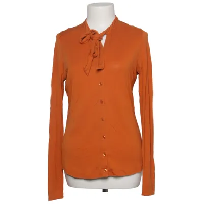 Wrap blouse (Orange) from Claudia Sträter