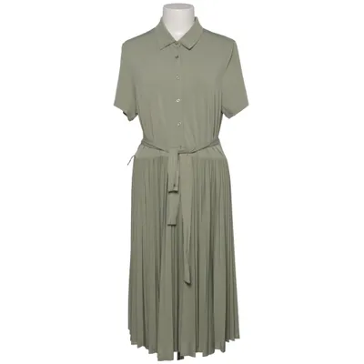 Shirt dress (Green) from VA Milano Elastane, Polyester