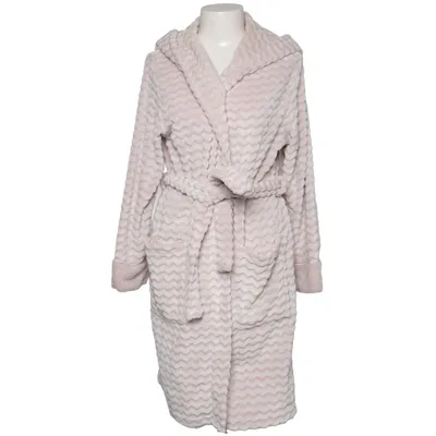 Bathrobe (Pink, White) from Deane & White Polyester