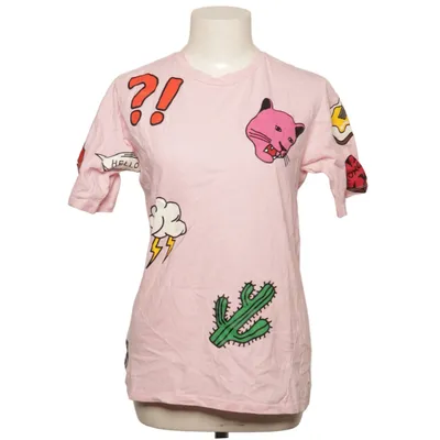 T-shirt (Rosa, Flerfärgad) från Stylenanda Bomull
