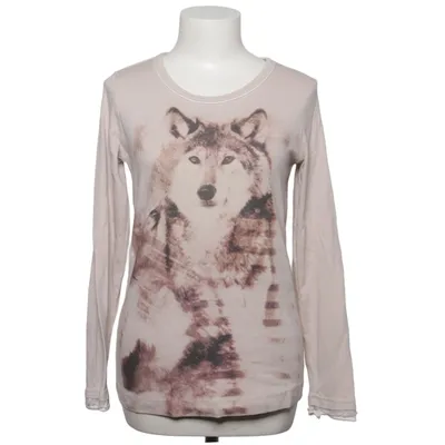 Long sleeve T-shirt (Beige) from Mountain Horse Cotton, Elastane