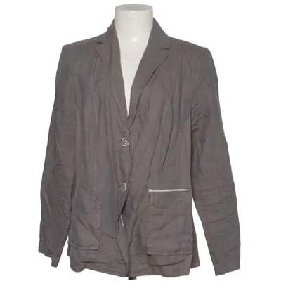 Blazer (Grå) fra Doris Streich Bomuld, Elastan, Linned
