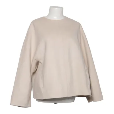 Jakke (Beige) fra Zara Polyester, Uld