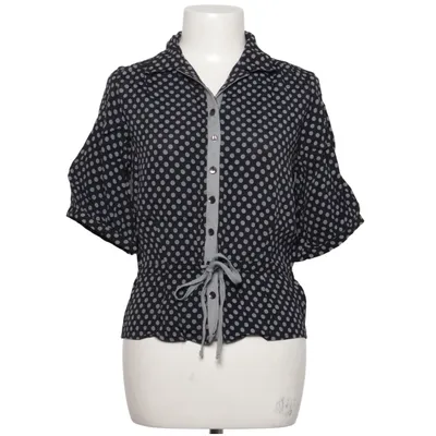 Blouse (Black, White) from Stella Forest Viscose