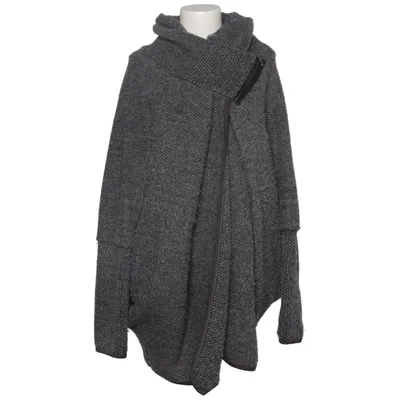 Cardigan (Gray) from Xuna Polyester, Wool