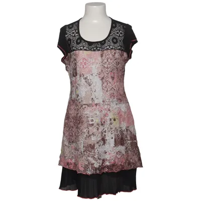 Klänning (Svart, Flerfärgad) från Roberta Elastan, Polyester, Viskos