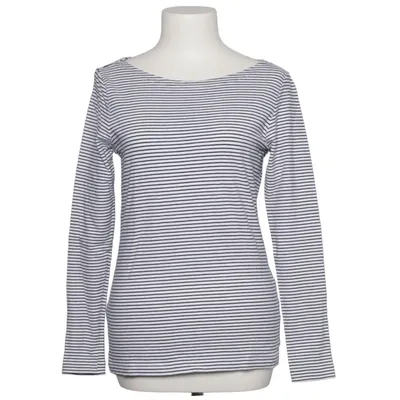 Langærmet t-shirt (Hvid, Sort) fra Peckott Bomuld, Elastan