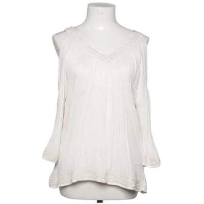Blouse (White) from Un Jour Ailleurs Metallic fiber, Viscose