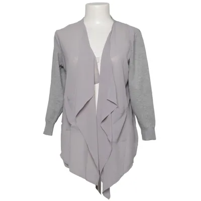 Cardigan (Gray) from Abollria Elastane, Polyester, Viscose