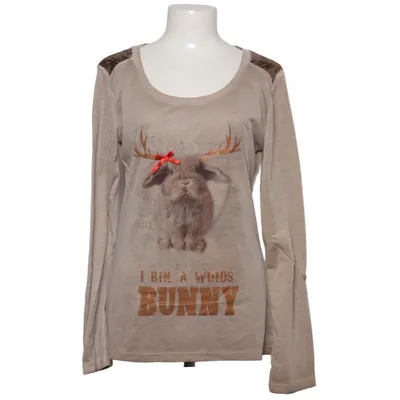 Langarmshirt (Beige) von HangOwear Polyester