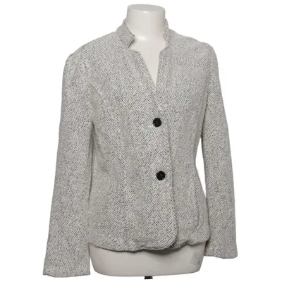 Blazer (Sort, Hvid) fra Ambria Bomuld, Polyester