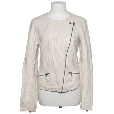Biker jacket (Beige) from Promod Polyurethane