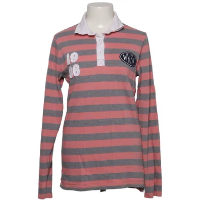 Maillot de rugby (Rose, Gris) de Witty Knitters Coton