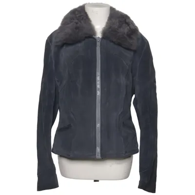 Shearlingjacka (Grå) från AK Skinn, Polyester